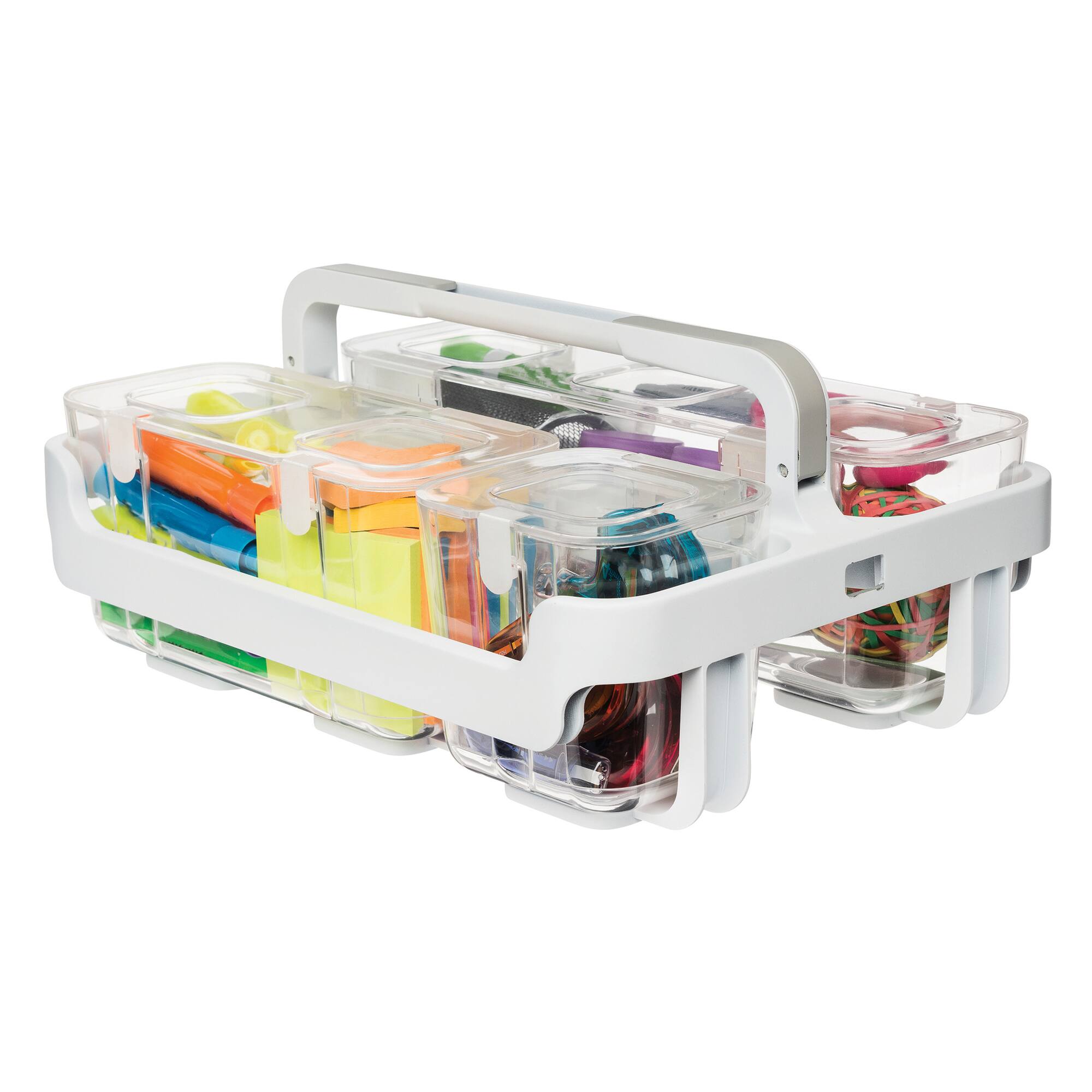 Deflecto® Stackable Caddy Organizer